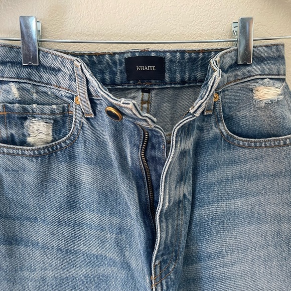 KHAITE Danielle high-rise straight jeans Size 29 - Picture 12 of 12